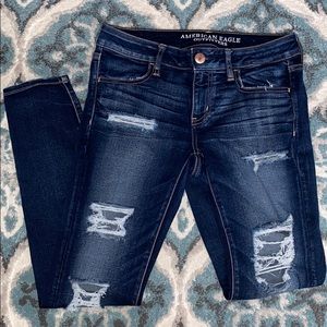 American Eagle Super Low Jegging